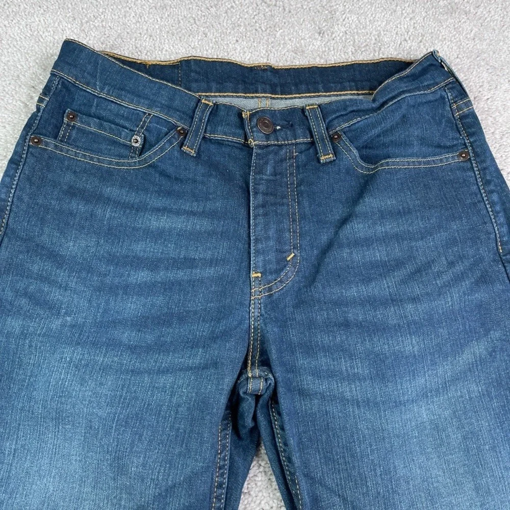 Levis Jeans Mens 30x32 Blue 514 Straight‎ Fit Stretch Denim Casual Classic